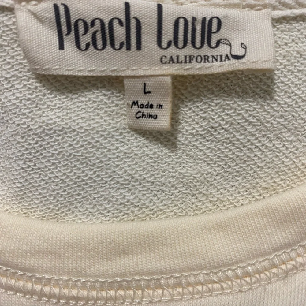 Peach Love Sequin Floral Top - Picture 6 of 6